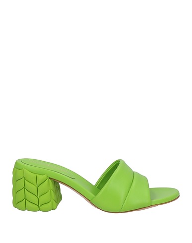 GIANVITO ROSSI Sandals Green Soft Leather