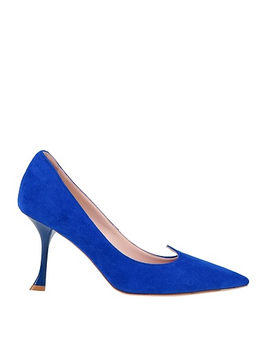 ROGER VIVIER Court Bright blue Leather