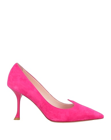 ROGER VIVIER Court Fuchsia Leather