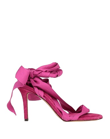 ISABEL MARANT Sandals Garnet Textile fibers