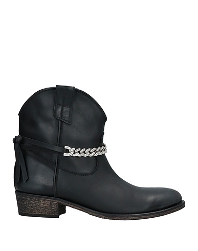VIA ROMA 15 Ankle boot Black Leather