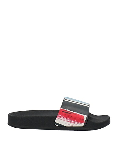 DOLCE&GABBANA Beach sandals  Black Calfskin