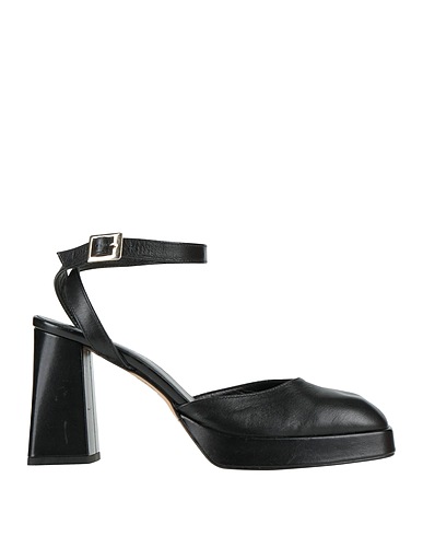O'DAN LI Pump Black Leather