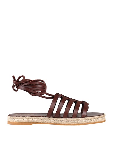 TOD'S Espadrilles Dark brown Soft Leather