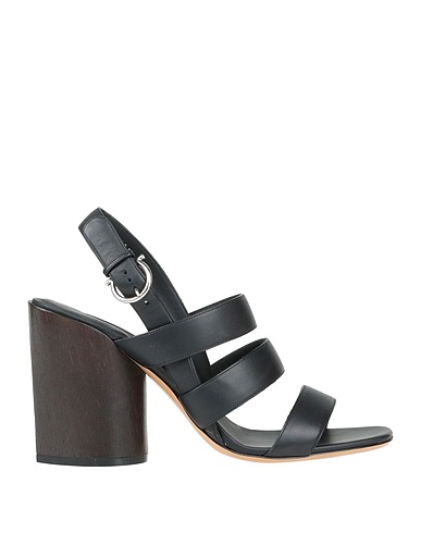 FERRAGAMO Sandals Black Calfskin