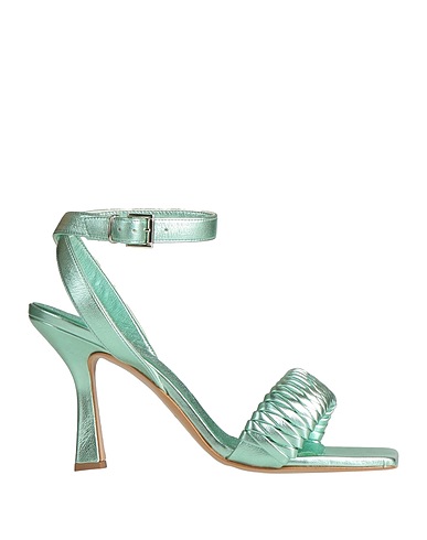 MARC ELLIS Sandals Turquoise Soft Leather