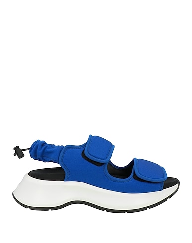 HOGAN Sandalen Königsblau Gewebefasern