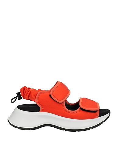HOGAN Sandals Orange Textile fibres