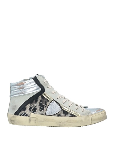 PHILIPPE MODEL Sneakers Plata Piel