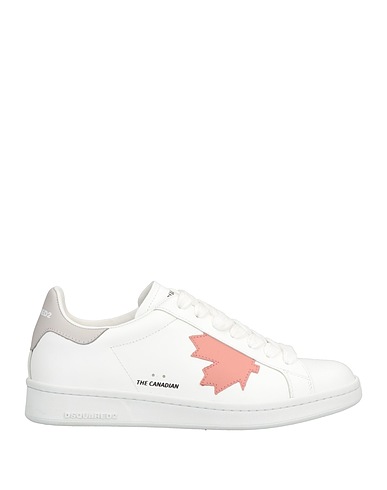 DSQUARED2 Sneakers White Soft Leather