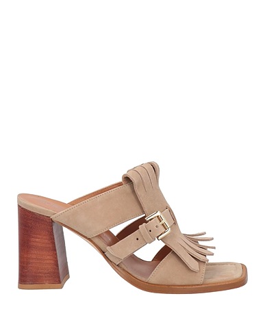 GUGLIELMO ROTTA Sandali Khaki Pelle