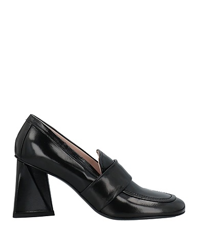 STRATEGIA Loafers Black Leather