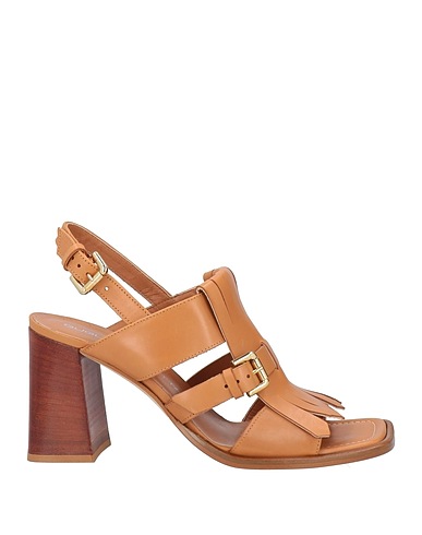 GUGLIELMO ROTTA Sandals Tan Soft Leather