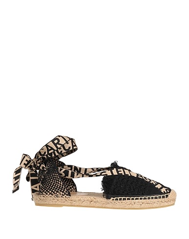STELLA McCARTNEY Espadrilles Black Textile fibres