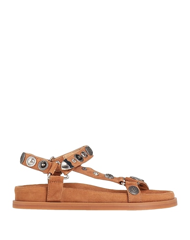 STRATEGIA Sandals Tan Soft Leather