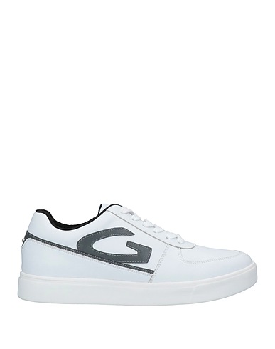 ALBERTO GUARDIANI Sneakers White Textile fibres