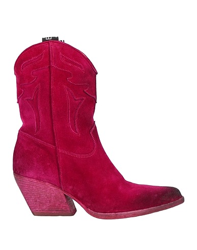ELENA IACHI Ankle boot Magenta Leather