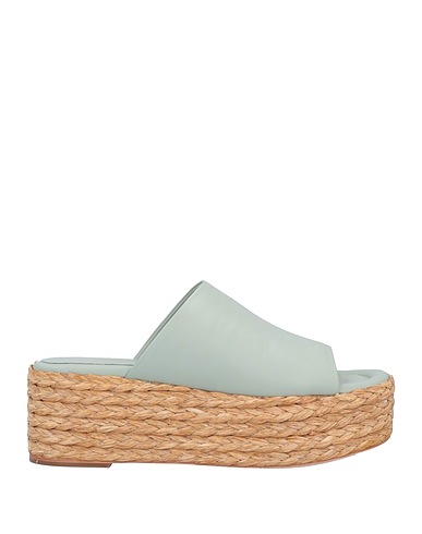 PALOMA BARCELÓ Espadrilles Sky blue Soft Leather