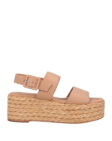 PALOMA BARCELÓ Espadrillas Nocciola Pelle