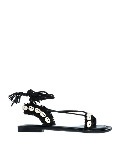 PRIMADONNA Sandals Black Textile fibers