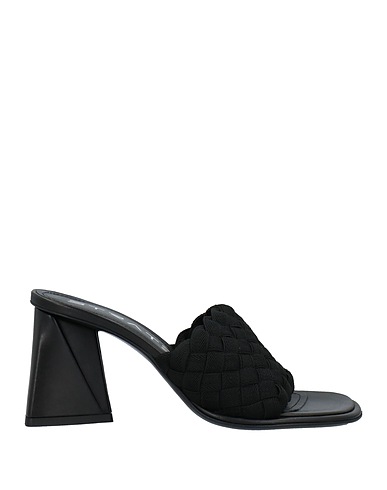 STRATEGIA Sandals Black Textile fibres