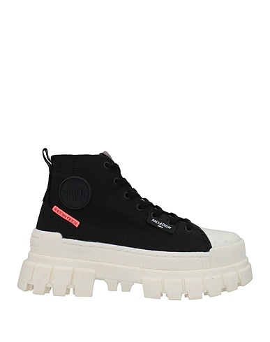PALLADIUM ショートブーツ ブラック 紡績繊維