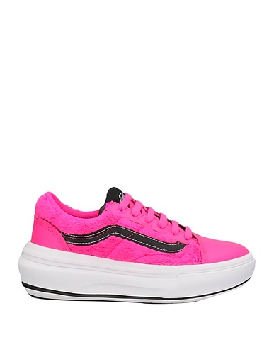 VANS Sneakers Fuchsia Cuir, Fibres textiles