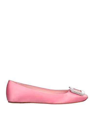 ROGER VIVIER Ballet flats Pink Textile fibers