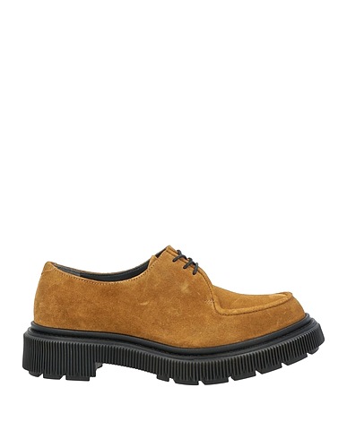 ADIEU Stringate Verde militare Pelle