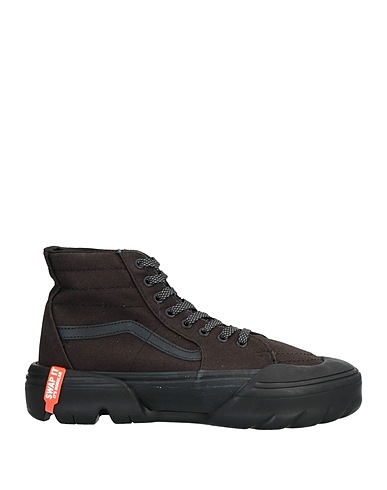 VANS Sneakers Black Textile fibres, Soft Leather