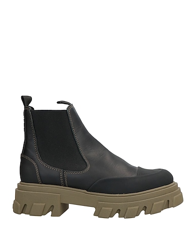 GANNI Ankle boot Black Soft Leather