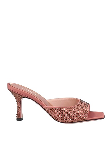 GEDEBE Sandals Mauve Textile fibres