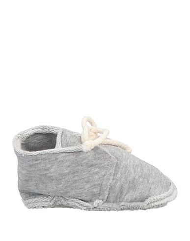 BABE & TESS Newborn shoes Grey 96% Cotton, 4% Elastane