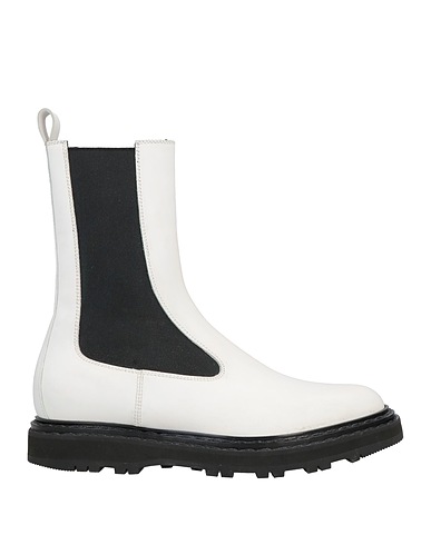 OFFICINE CREATIVE ITALIA Ankle boot White Soft Leather