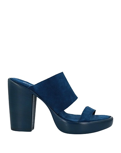 ROCCO P. Sandals Blue Leather