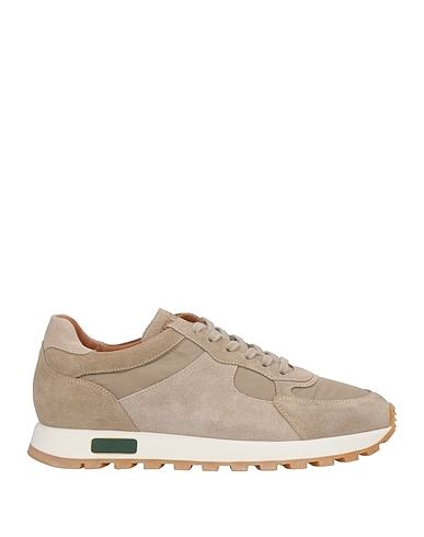 GREEN GEORGE Sneakers Sand Leather, Textile fibres