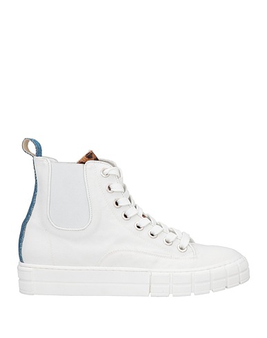LEMARÉ Sneakers Weiß Gewebefasern, Leder