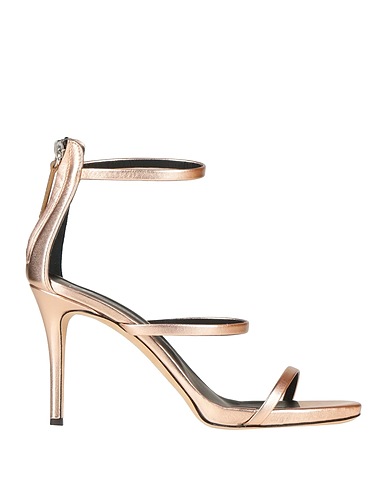 GIUSEPPE ZANOTTI Sandals Copper Soft Leather