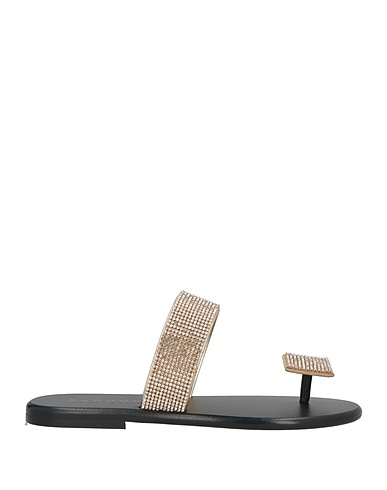 BANDONI Infradito Platino Altre Fibre