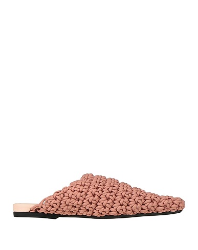 N°21 Mules and clogs Antique rose Textile fibres