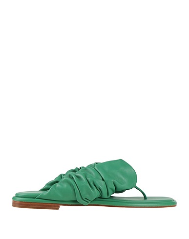 HEREU Flip flops Green Leather