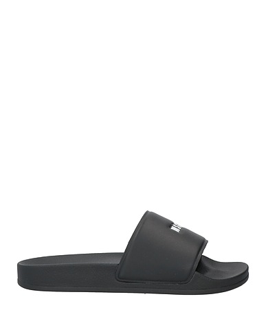MSGM Sandali Nero Gomma