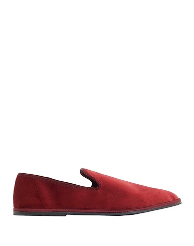 8 by YOOX Mocassino VELVET FRIULANE Mattone 64% Poliestere, 36% Cotone