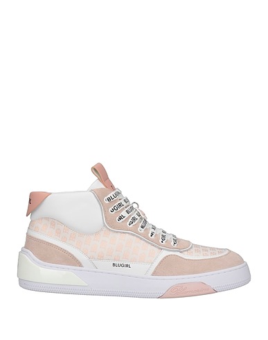 BLUGIRL Sneakers Light pink Soft Leather, Textile fibers