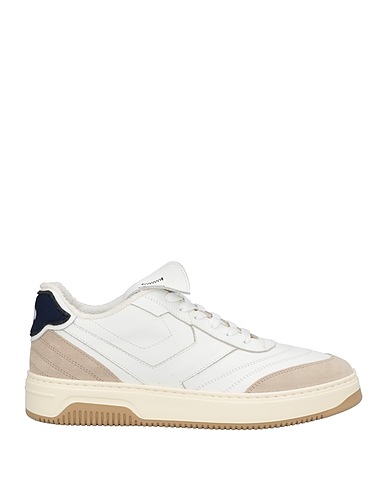 PANTOFOLA D'ORO Sneakers White Calfskin, Textile fibres