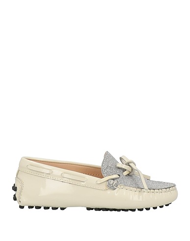 TOD'S Formal shoes JUNIOR Silver Soft Leather