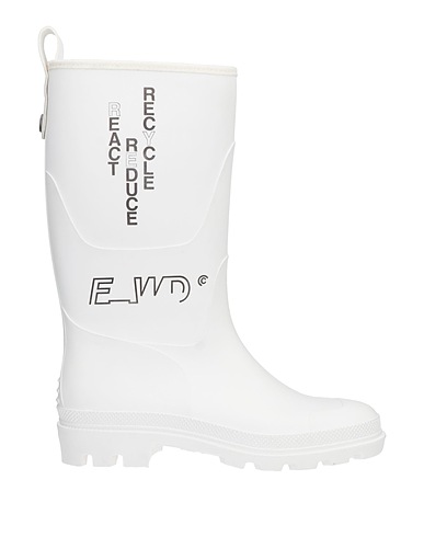 F_WD Stivali Bianco Gomma
