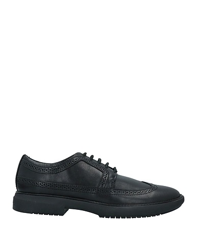 FITFLOP Laced shoes Black Soft Leather