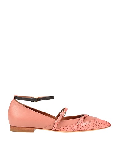 TRUSSARDI Ballet flats Antique rose Calfskin