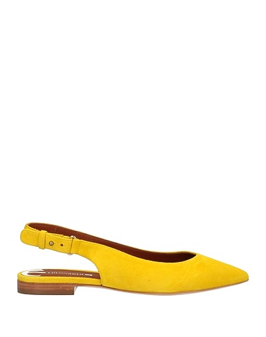 TRUSSARDI Footwear Yellow Soft Leather